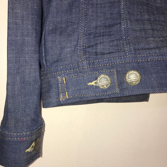 Jack and Jones Denim Blue Button Down Jean Jacket - Picture 9 of 14